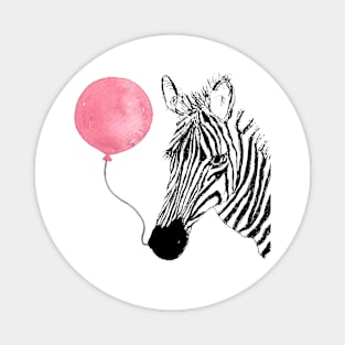 The Horse with Balloon Magnet